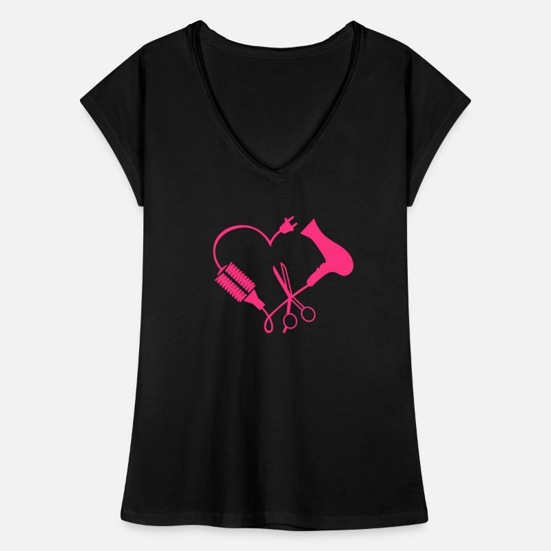 Coiffeur T-shirt vintage Femme