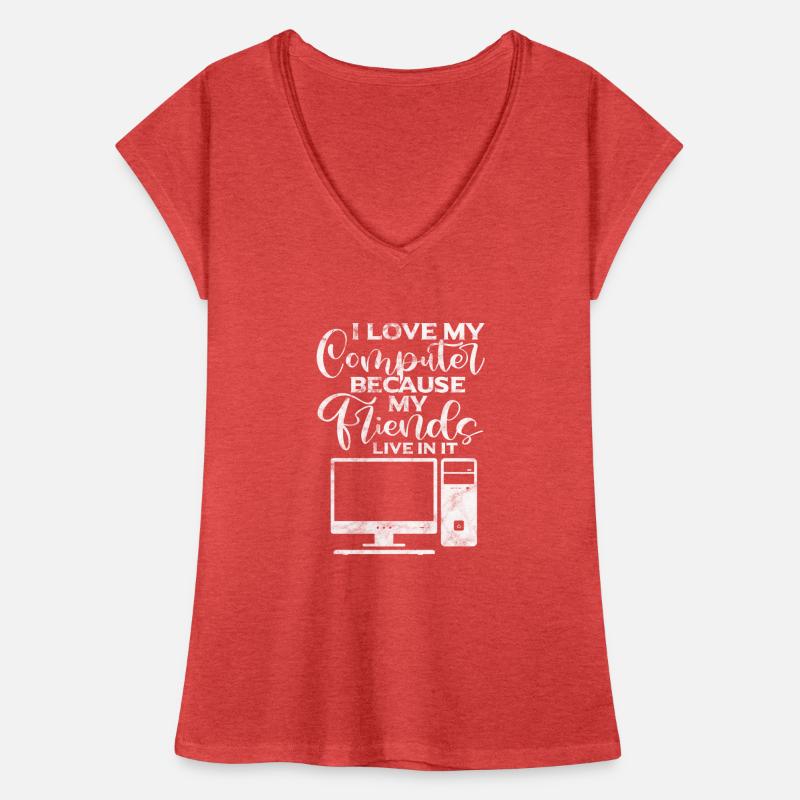Computer Nerd PC Programmer Computer Science Gift Women's Vintage T-Shirt
