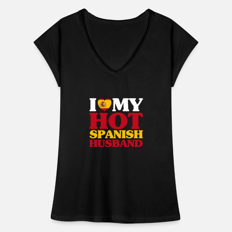 Spain Husband Women's Vintage T-Shirt