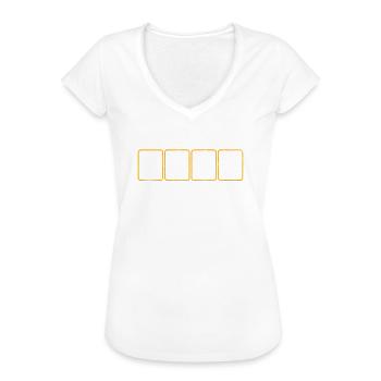 Retirement - Women's Vintage T-Shirt - black - Front - Danielle (179cm)