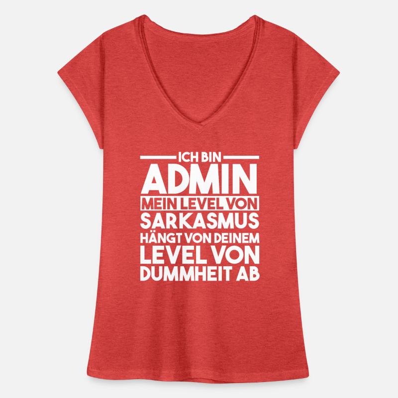 Administrator Informatiker Programmierer Admin Frauen Vintage T-Shirt