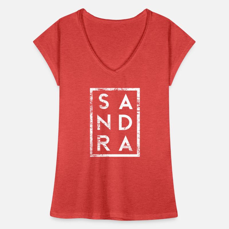 Sandra Minimalisme T-shirt vintage Femme
