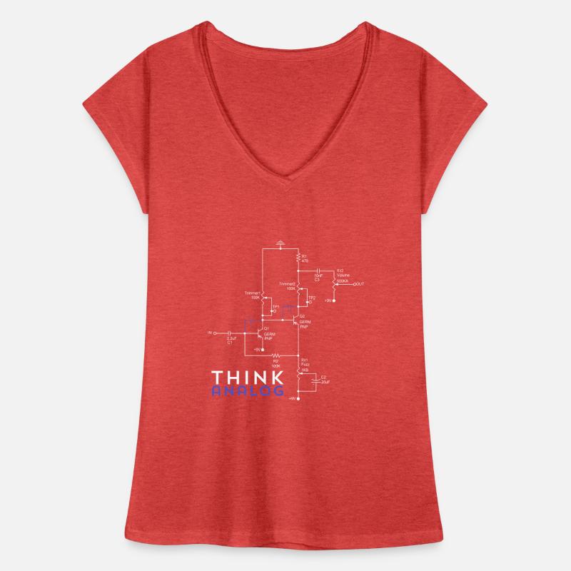 Retro denken Frauen Vintage T-Shirt