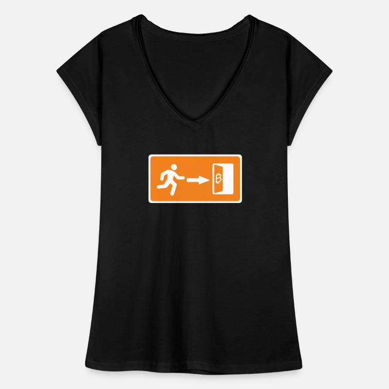 Funny Bitcoin, Bitcoiner, Bitcoin Only Gift Women's Vintage T-Shirt