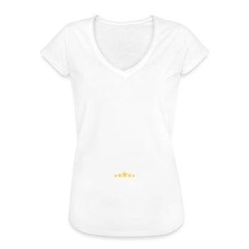 j'ai pas choisi d'être normande - T-shirt vintage Femme - noir - Devant - Danielle (179cm)