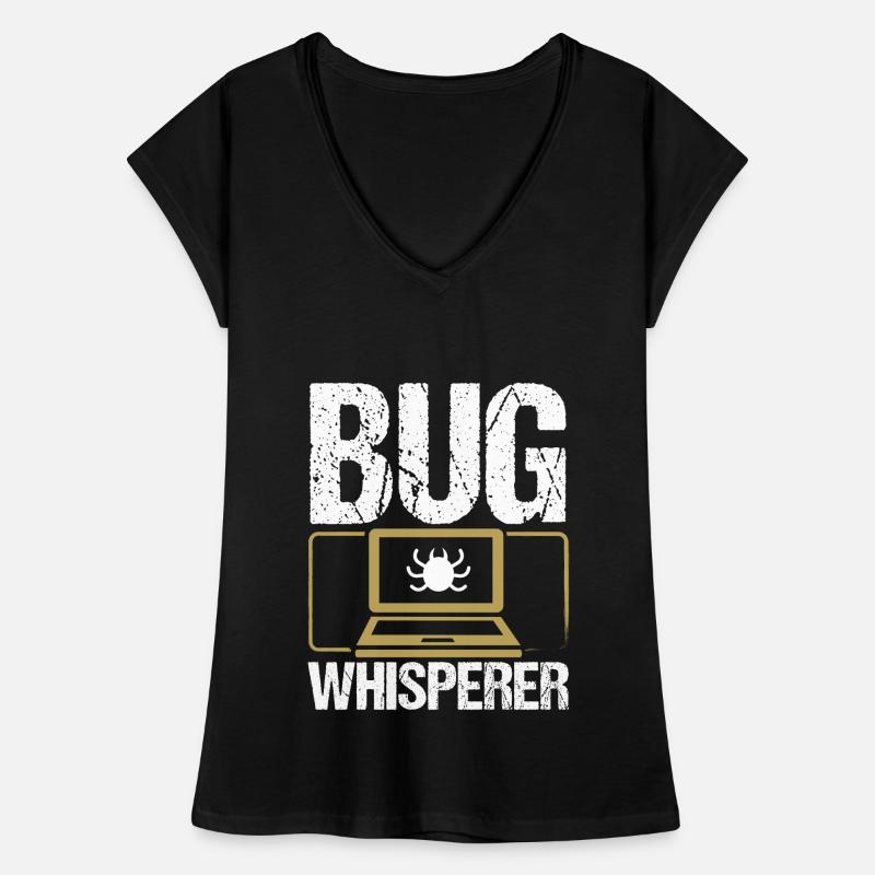 QA Engineering Code Tester Bug Quality Assurance Women's Vintage T-Shirt