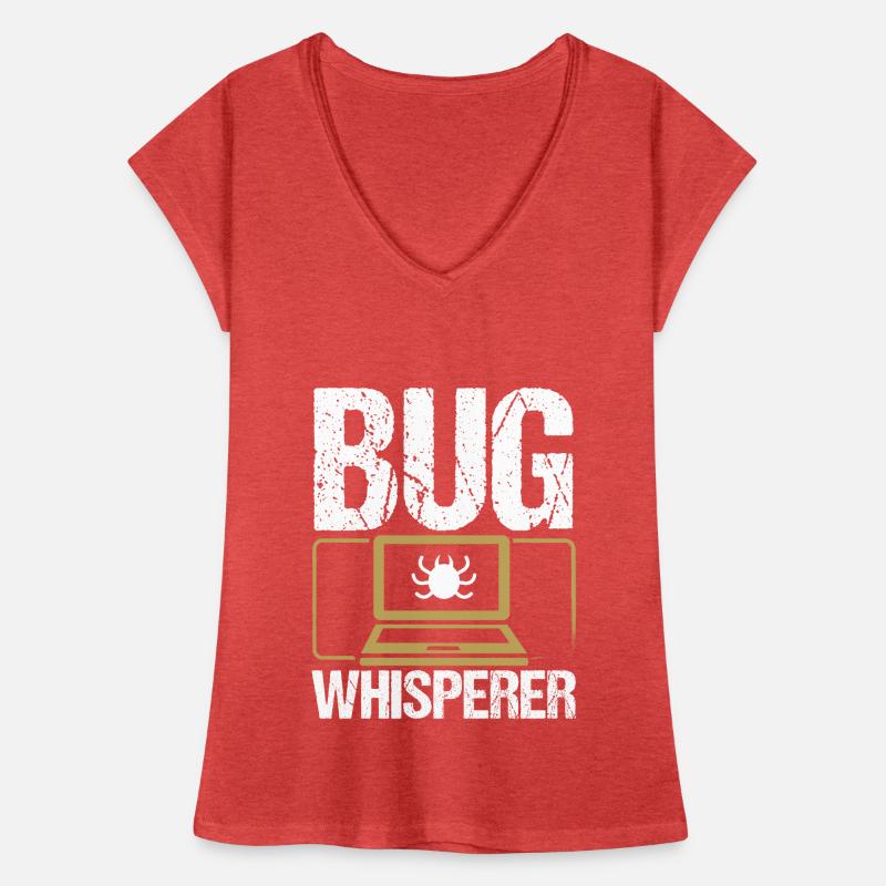 QA Engineering Code Tester Bug Quality Assurance Frauen Vintage T-Shirt