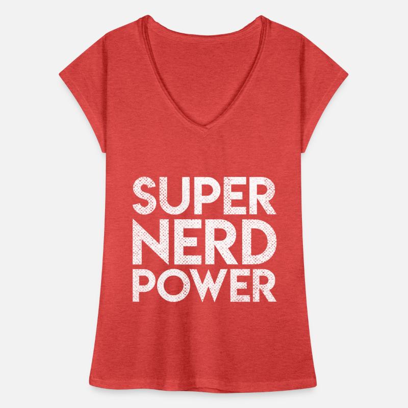 Super Nerd Power Pi Day gift Women's Vintage T-Shirt