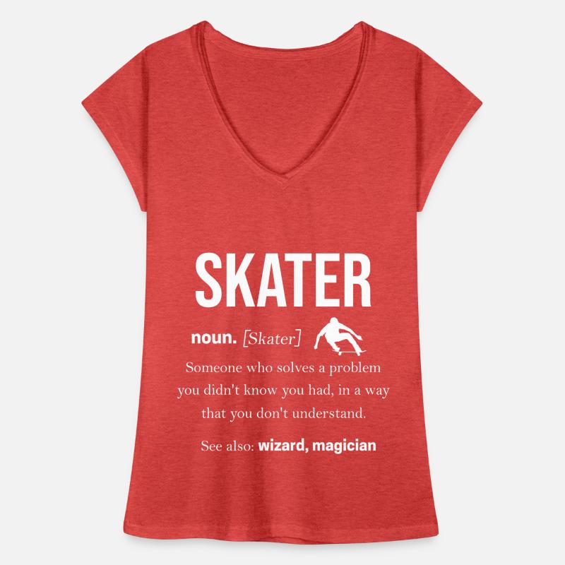 skateboard Women's Vintage T-Shirt