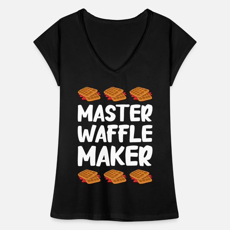 Waffel machen Waffeleisen Frauen Vintage T-Shirt