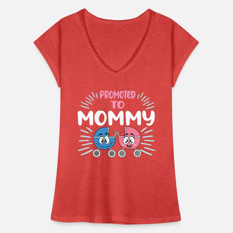 Mama 2024 Werdende Mutter Schwangerschaft Frauen Vintage T-Shirt