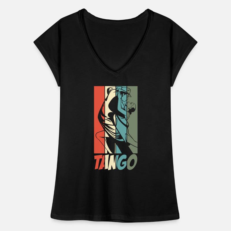 École de danse couple danse danseuse T-shirt vintage Femme