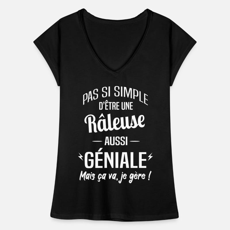 Râleuse T-shirt vintage Femme