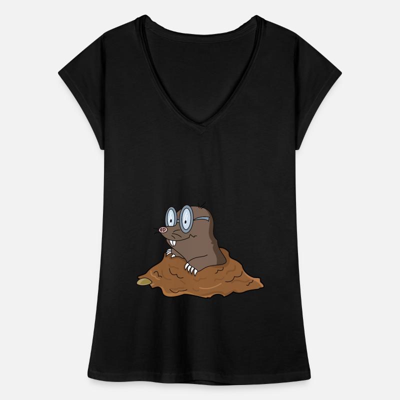 Funny mole mole mound gardener Women's Vintage T-Shirt