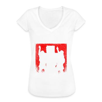 Schweiz Schweizer Rütlischwur Patriot Geschenk it - Frauen Vintage T-Shirt - Schwarz - Vorne - Danielle (179cm)