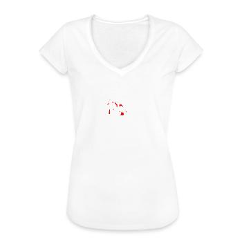 Animal Work Out Weight Lifting Gym - Frauen Vintage T-Shirt - Schwarz - Vorne - Danielle (179cm)
