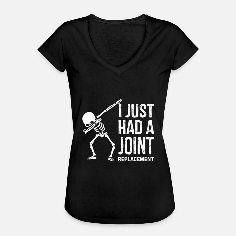I Just had a Joint Replacement - Women's Vintage T-Shirt - black