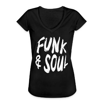 Funk Und Soul Musiker Song Komponist - Frauen Vintage T-Shirt - Schwarz - Vorne - Danielle (179cm)
