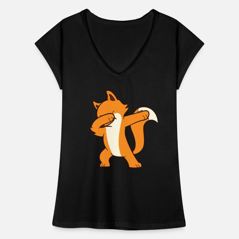 Fuchs - DAB, dabben, dabbing, tanz Frauen Vintage T-Shirt