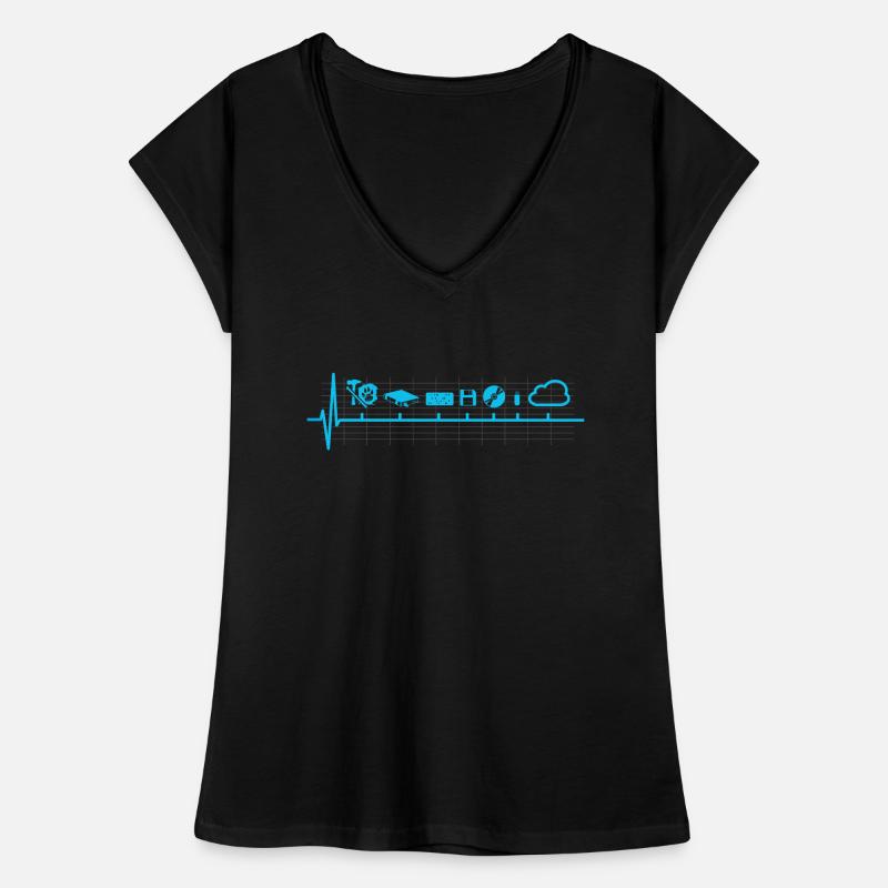 Datenträger Evolution Nerd Computer Frauen Vintage T-Shirt