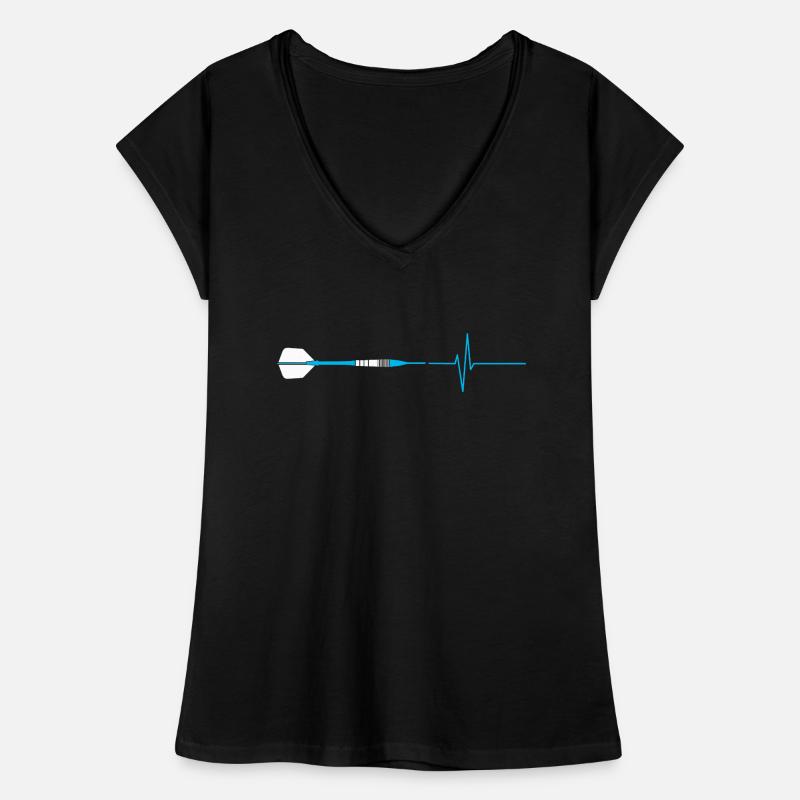 Fléchettes flèche impulsion fléchettes T-shirt vintage Femme