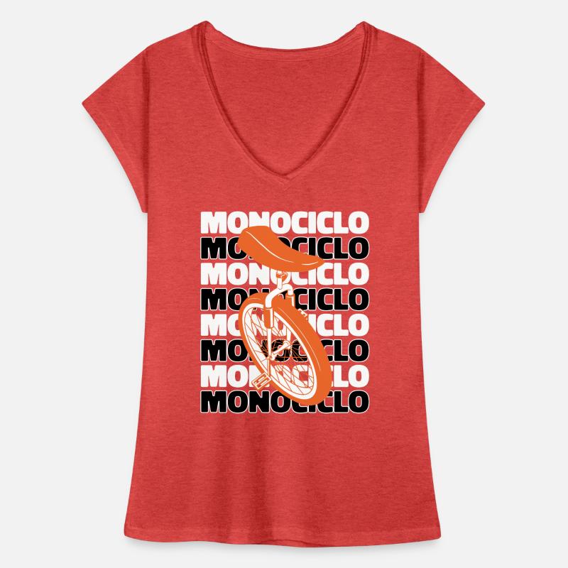 Einrad Einrad Einrad Monocycle Einrad T-shirt vintage Femme