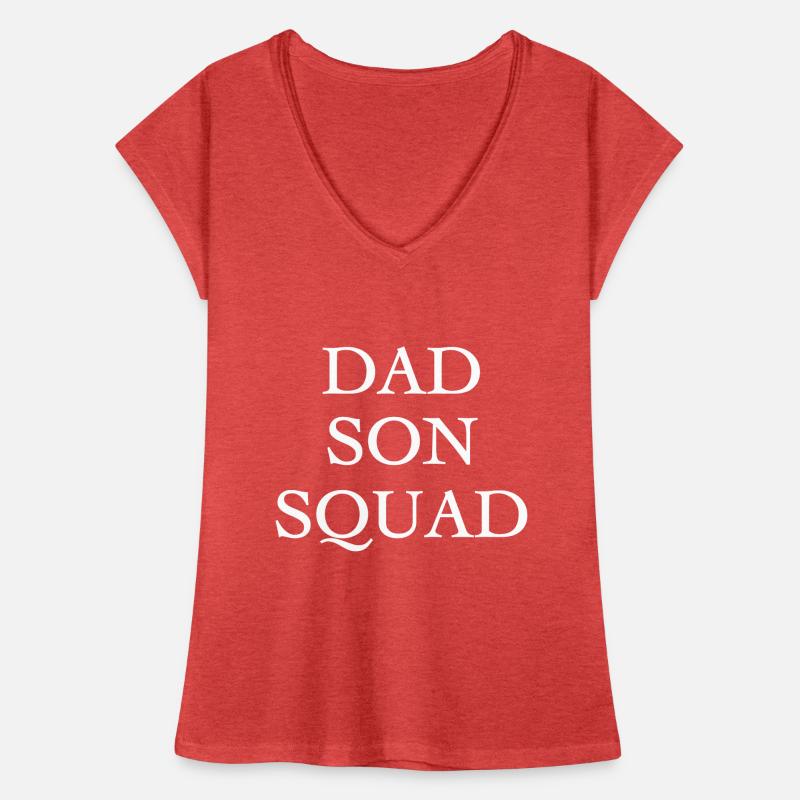 Dad Son Squad Frauen Vintage T-Shirt