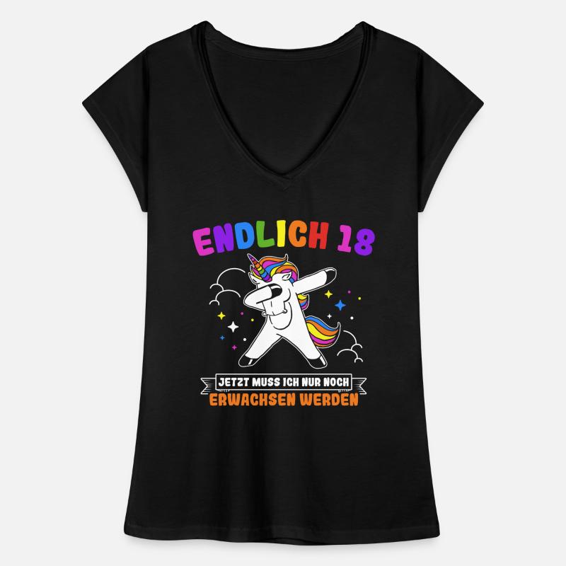 Endlich 18 Jetzt Muss Ich Nur Noch Erwachsen Werde Frauen Vintage T-Shirt