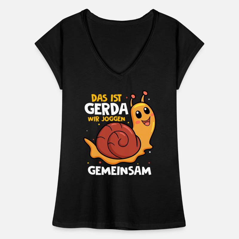 Das Ist Gerda Wir Joggen Gemeinsam Laufen Langsame Frauen Vintage T-Shirt