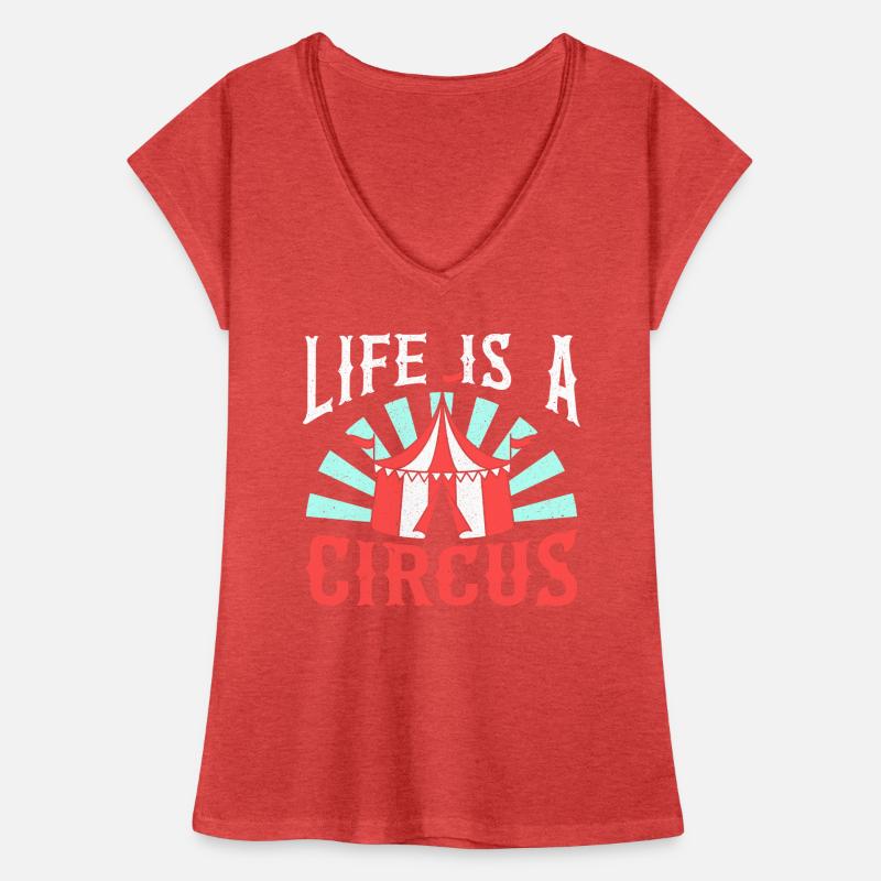 Life Is A Circus Security Carnival Ringmaster Women's Vintage T-Shirt