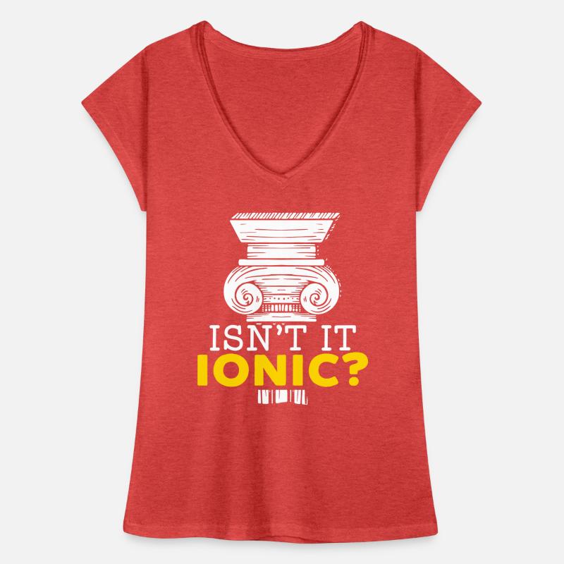 N’est-ce pas Ionic Architect Architecture Draftsman T-shirt vintage Femme