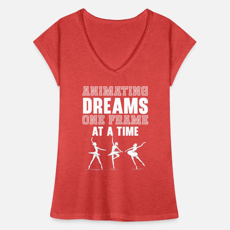 3d Animator Animate Key Frames Rendering Animation Women's Vintage T-Shirt