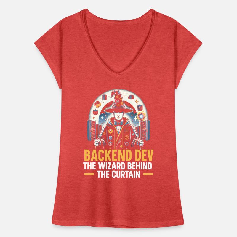 Programmeur logiciel de programmation backend T-shirt vintage Femme