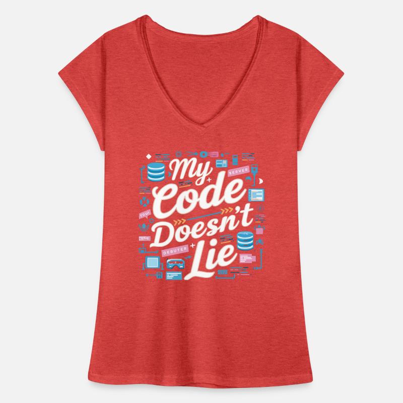 Programmeur logiciel de programmation backend T-shirt vintage Femme
