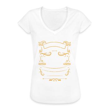 Vintage Janvier 1995 Cadeau Anniversaire Rétro - T-shirt vintage Femme - noir - Devant - Danielle (179cm)