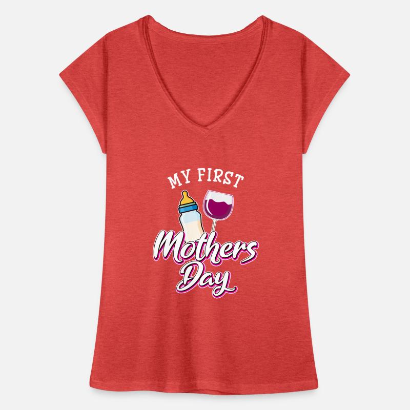 Erster Muttertag Frauen Vintage T-Shirt