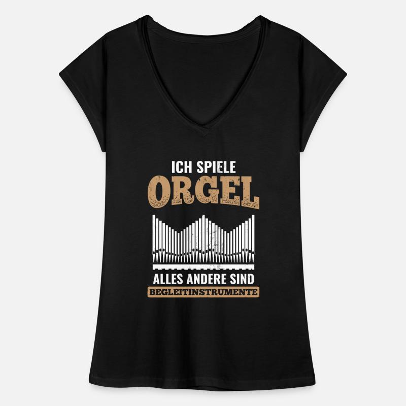Orgel Frauen Vintage T-Shirt