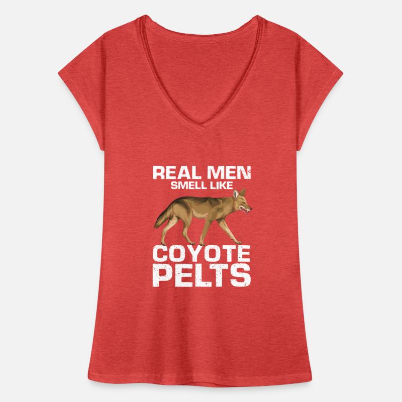 Conception de coyote pour les réacteurs de coyote T-shirt vintage Femme