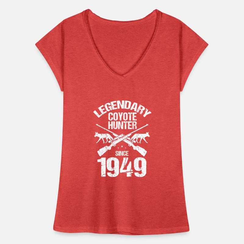 Conception de coyote pour les réacteurs de coyote T-shirt vintage Femme