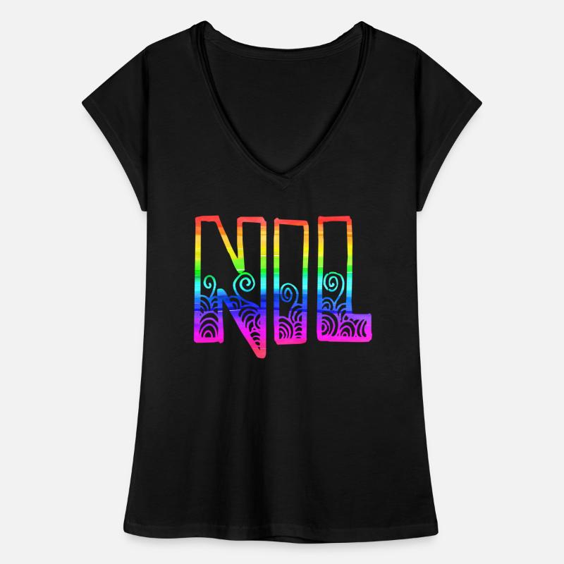 nil rs regenbogen Frauen Vintage T-Shirt