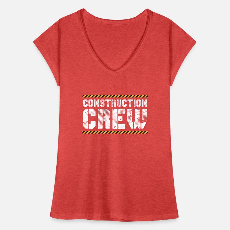 Construction worker construction site team Women's Vintage T-Shirt