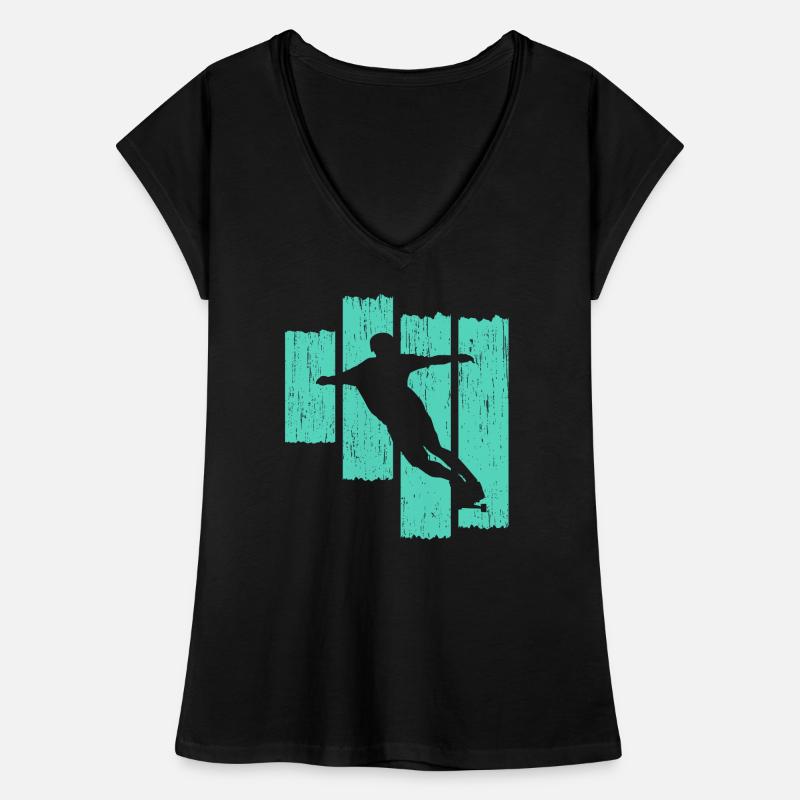 longboard T-shirt vintage Femme
