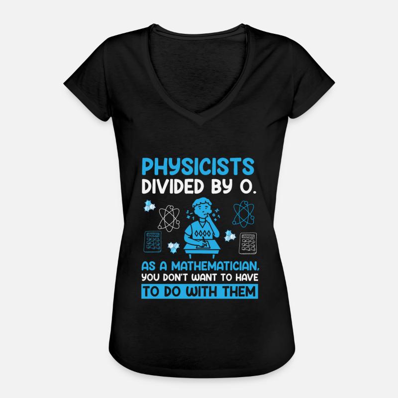 Physics - Women's Vintage T-Shirt - black