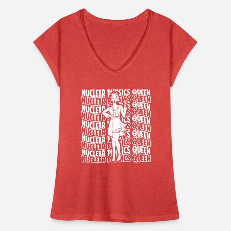 Physics Phyiker Nuclear Physics Women's Vintage T-Shirt