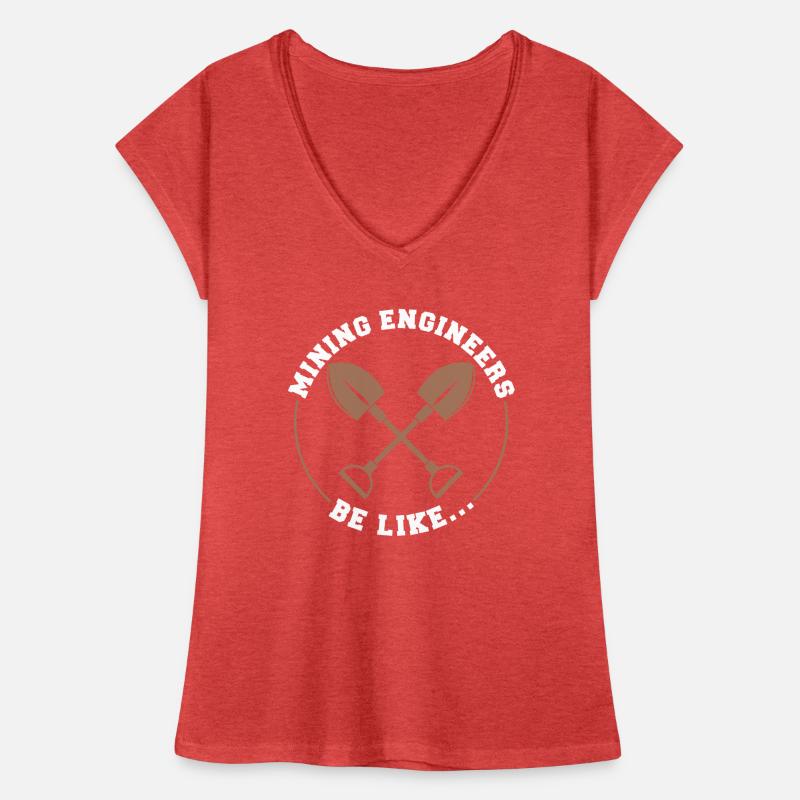 Engineer Shovel Mining Engineer Women's Vintage T-Shirt