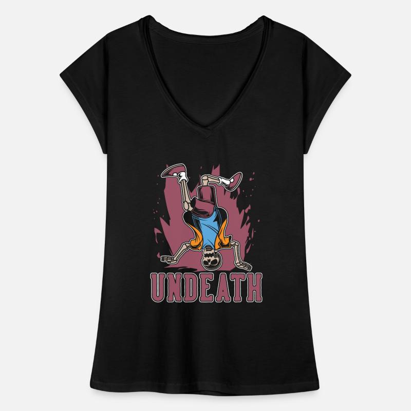 Breakdance Breakdancer Breakdancing Undeath T-shirt vintage Femme