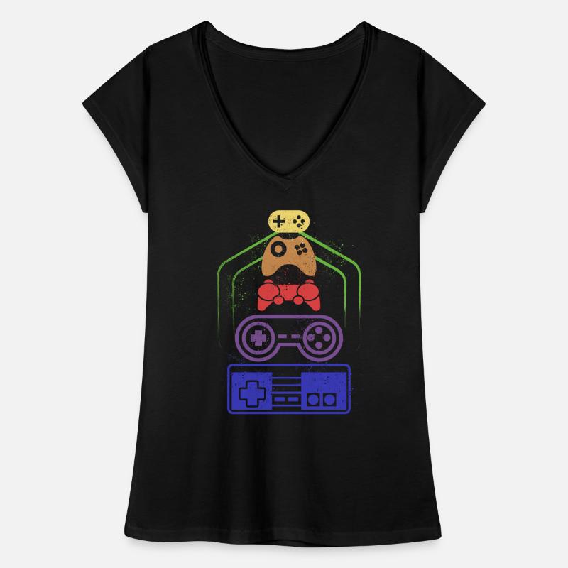 Controller Frauen Vintage T-Shirt