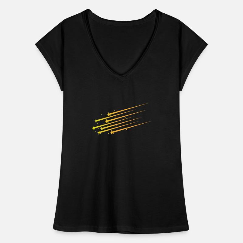 Étoile Filante, Queue, Espace T-shirt vintage Femme