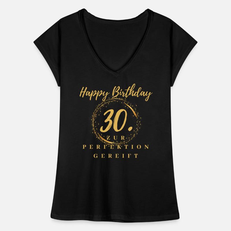 30. Geburtstag Mann oder Frau - Geburtstags Shirt Frauen Vintage T-Shirt