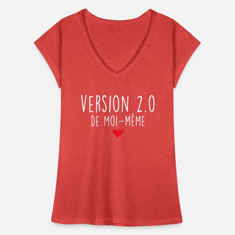 Femme Forte Version 2.0 De Moi-même T-shirt vintage Femme